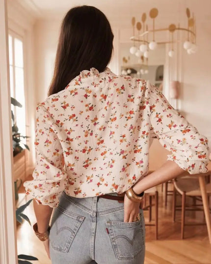 Amie Floral Print Blouse