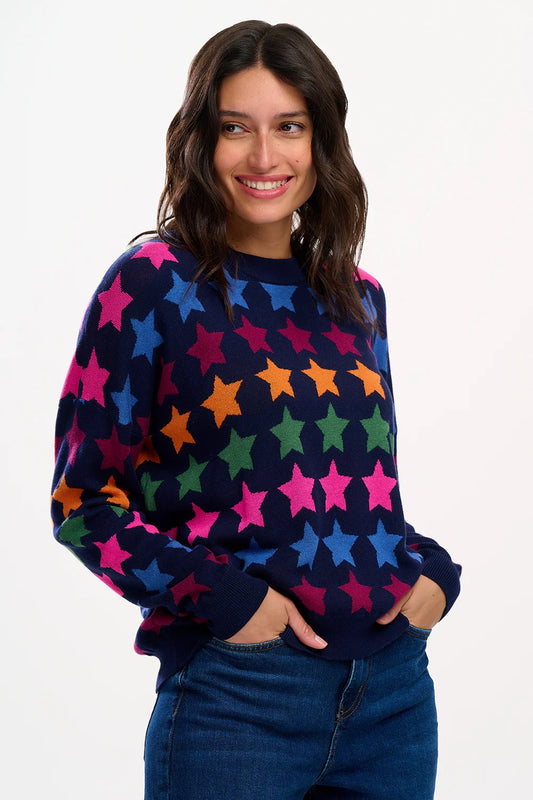 Sugarhill Brighton - Annalee Jumper - Multi, Large Star Repeat