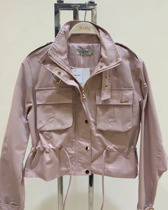Amélie Cotton Jacket - Blush