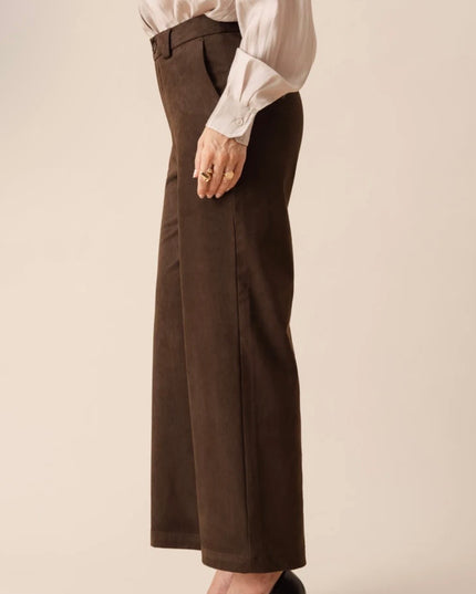 Alba Suede Trousers