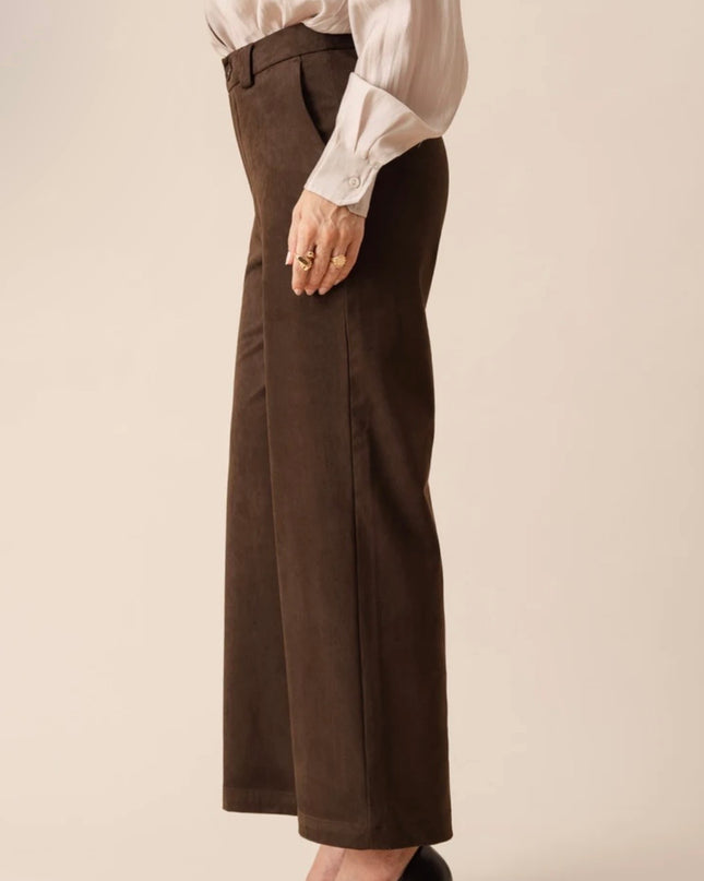 Alba Suede Trousers