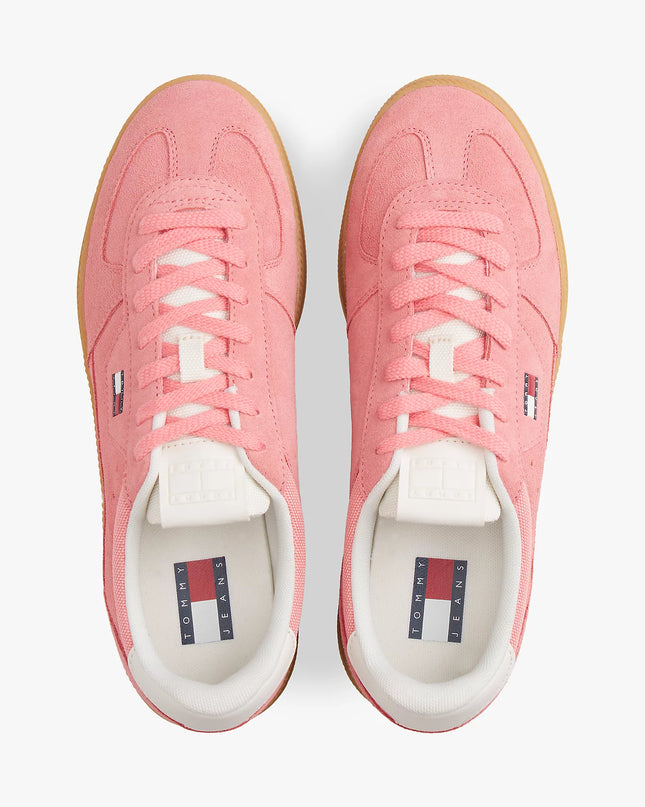 The Greenwich Suede Chunky Trainers - Enchanted Pink