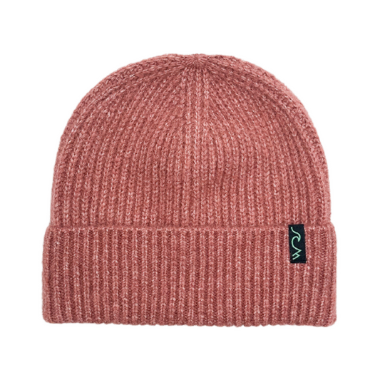 Flint Beanie - Brushed Cherry