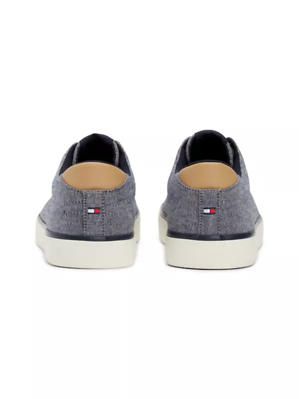 TOMMY HILFIGER TH HI VULC LOW CHAMBRAY