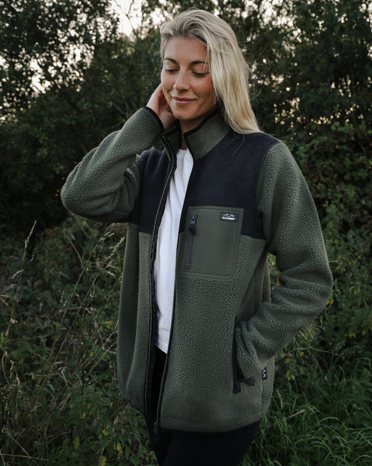 Polar Full Zip Fleece - Forest