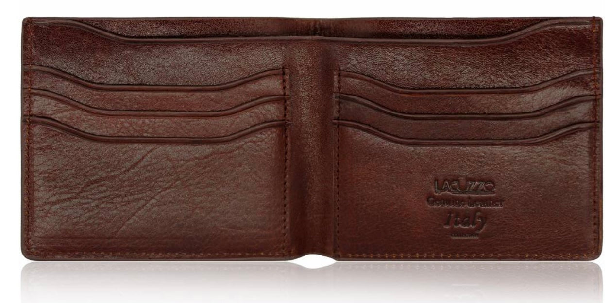 Lacuzzo Bi-Fold Wallet LW-7 Java