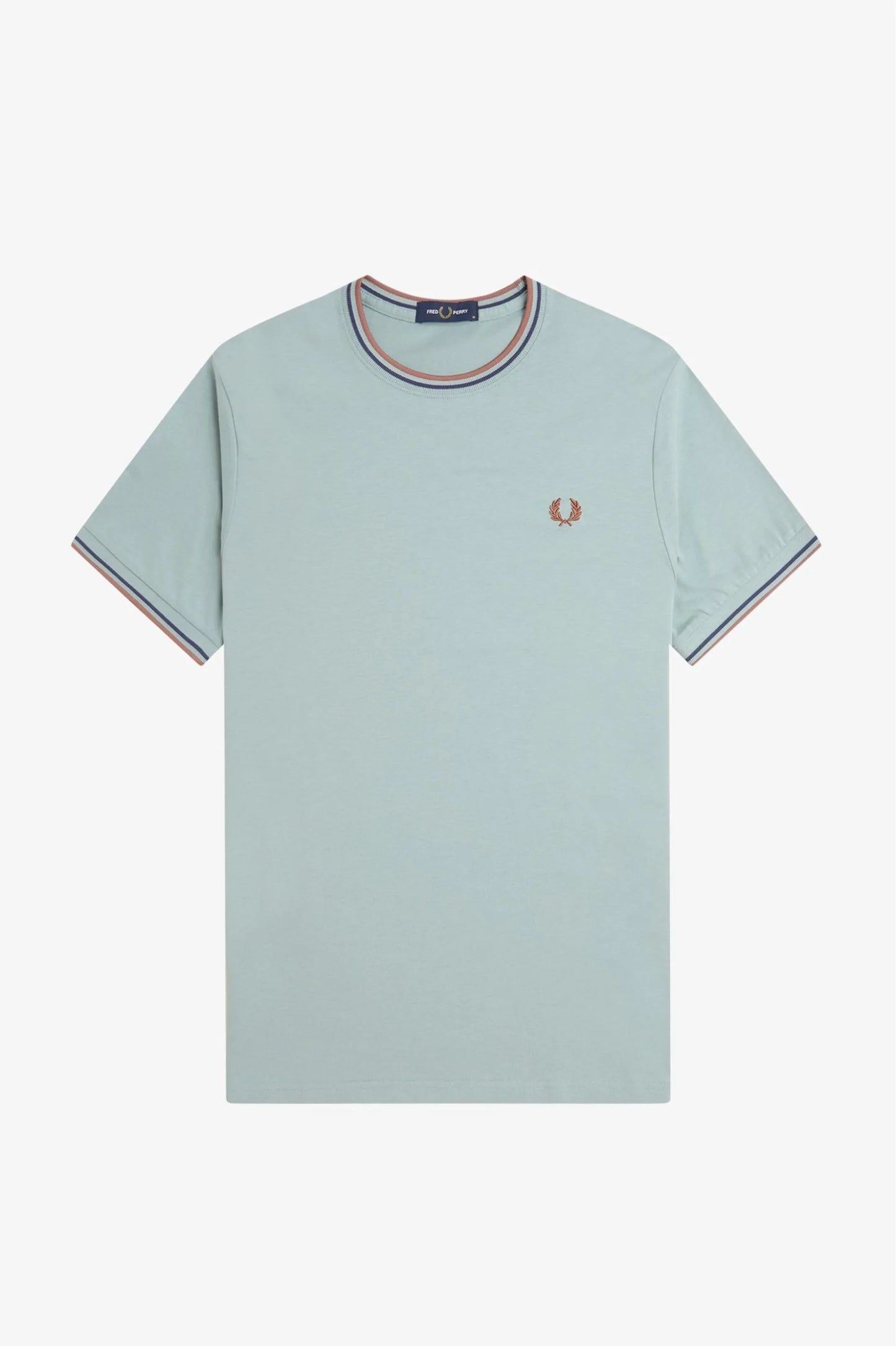 Twin Tipped T-Shirt - Silver Blue / Tennis Blue