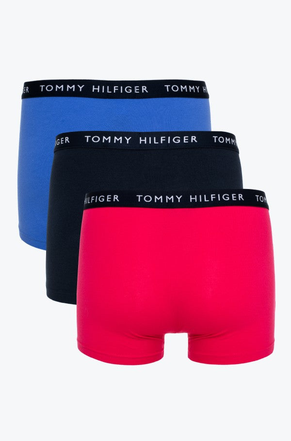 Tommy Hilfiger Classic 3 Pack Boxer Set - Desert Sky/Petrol Blue/Prim Red