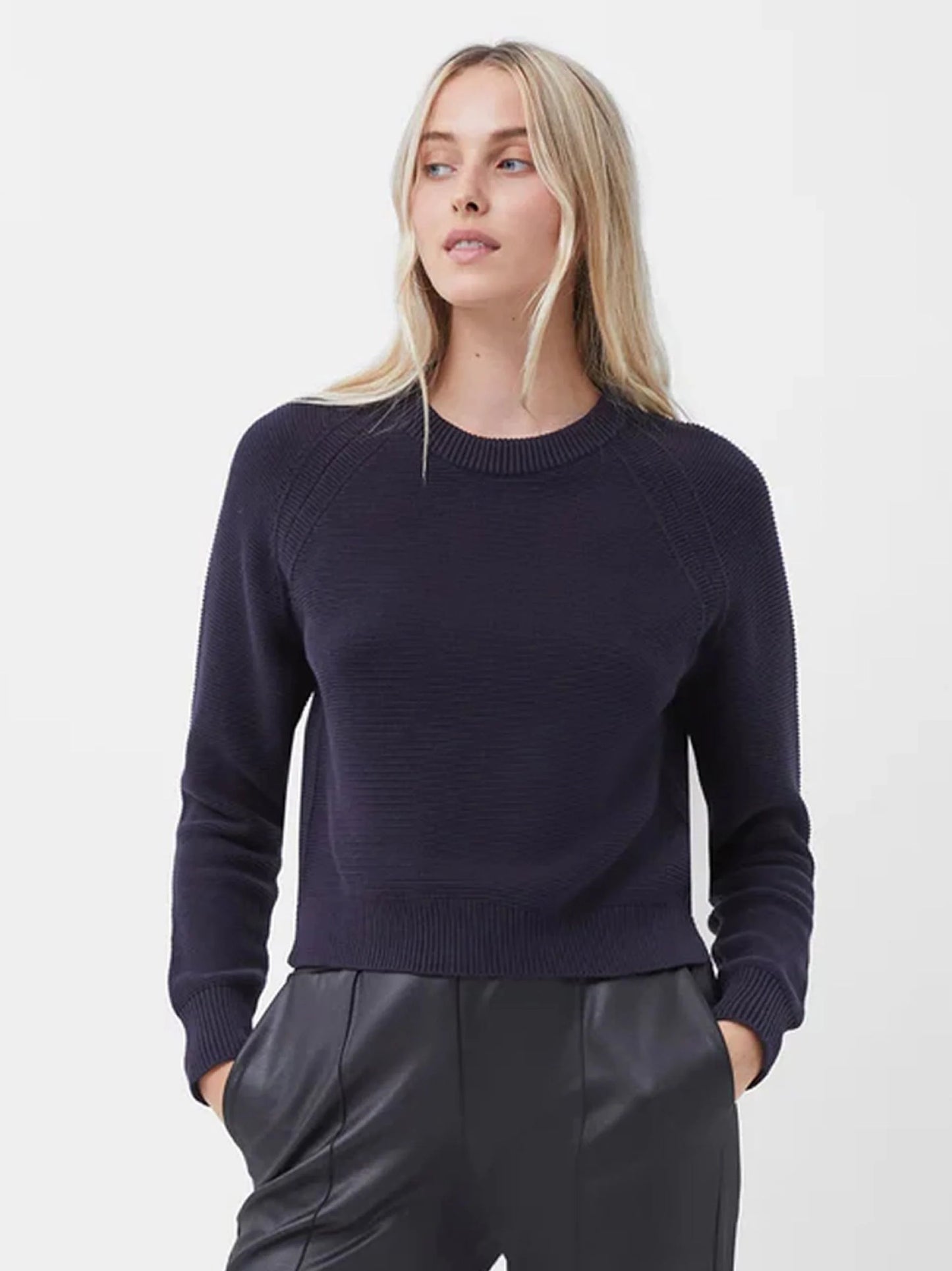 Lilly Mozart Crew Neck Jumper - Utility Blue