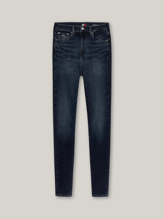 Sylvia High Skinny Jean - Denim Dark