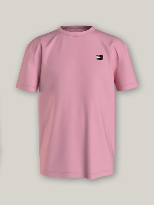 TJM REG BADGE TEE EXT - PINK