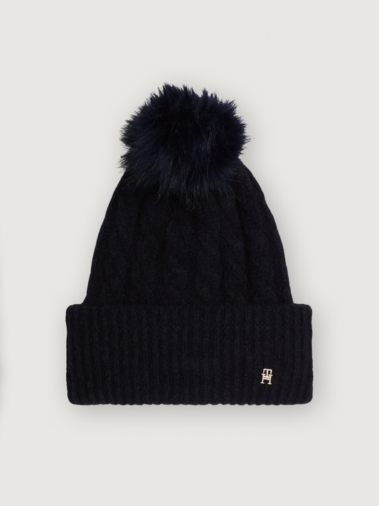 Tommy Hilfiger - TH Timeless Beanie - Navy