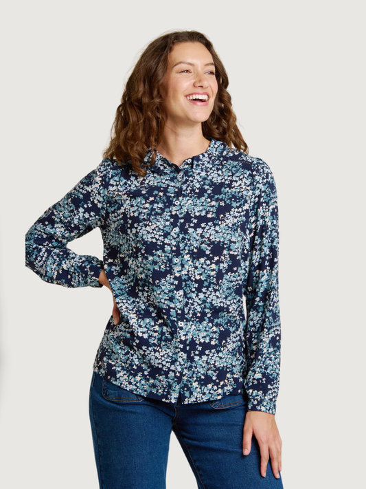 Jasmine Blouse - Abstract Floral