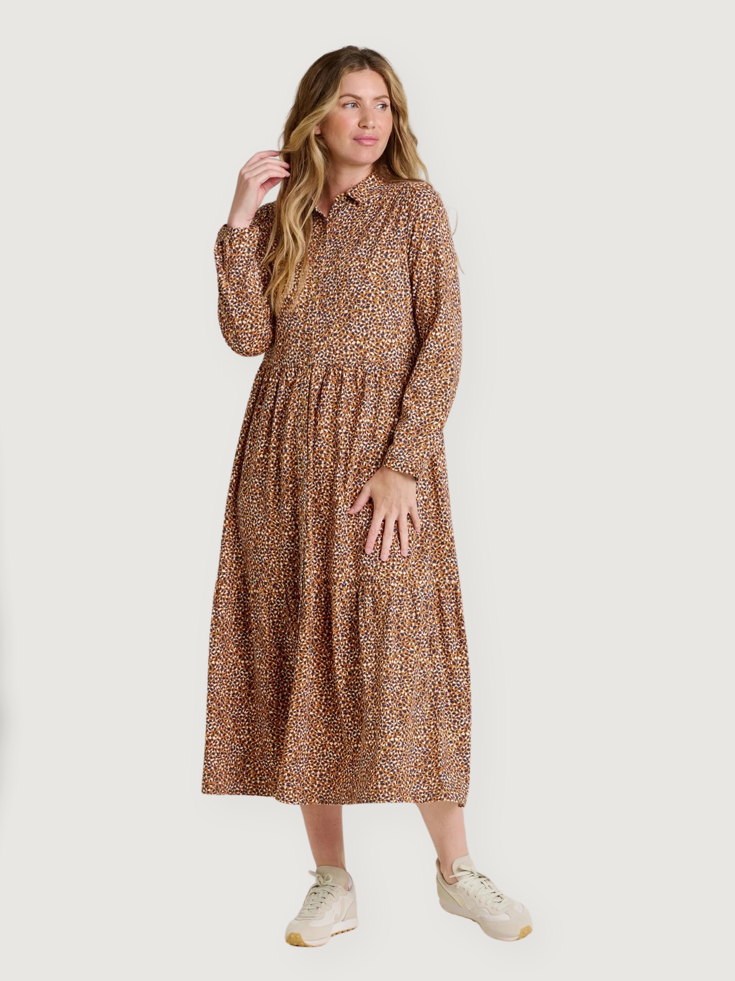 Brakeburn - Painted Spot Maxi Dress