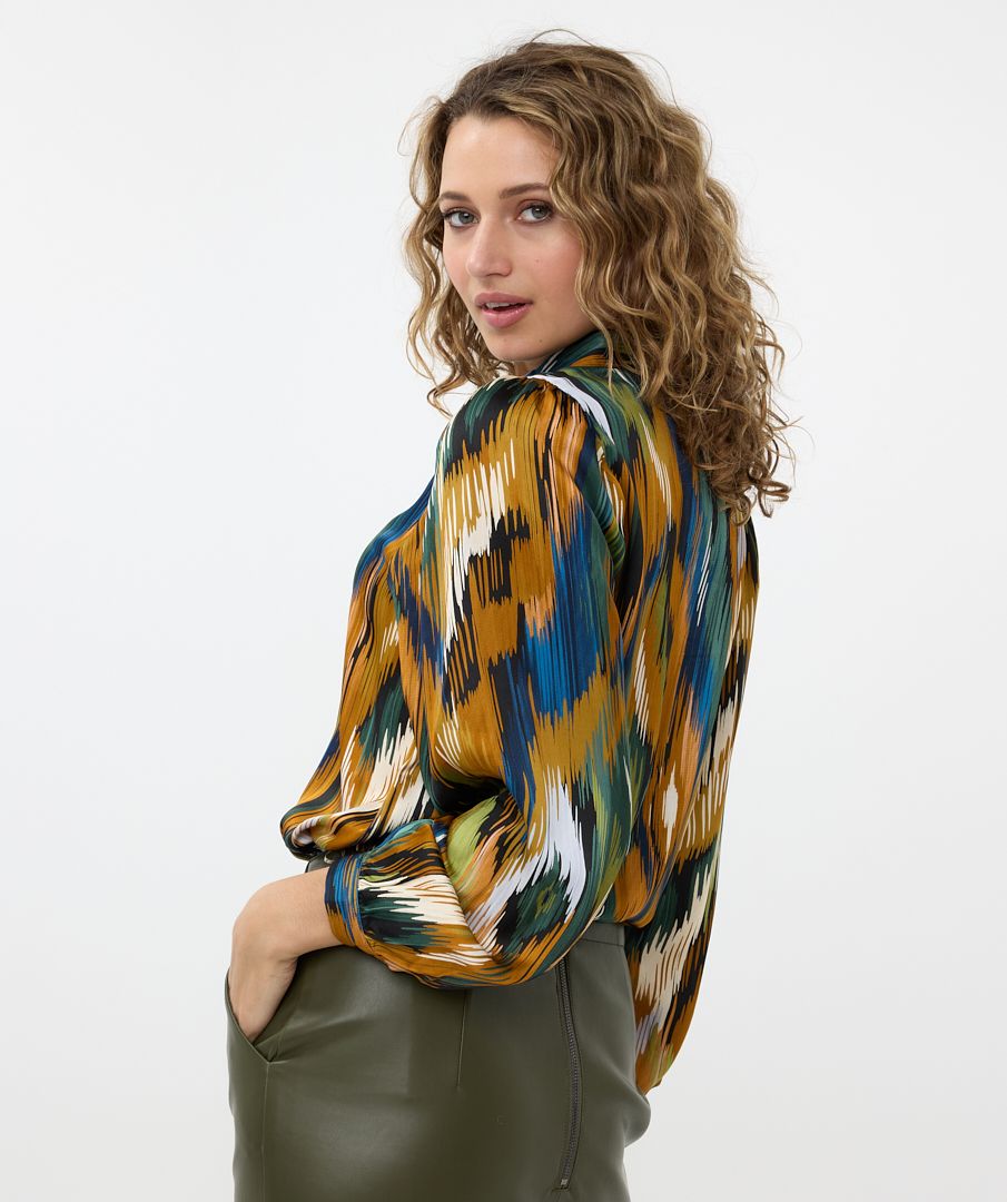 EsQualo - Universe Lightning Print Shirt