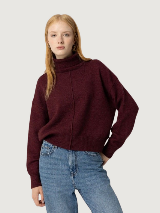 Tiffosi 'Polimnia' Jumper - Burgundy