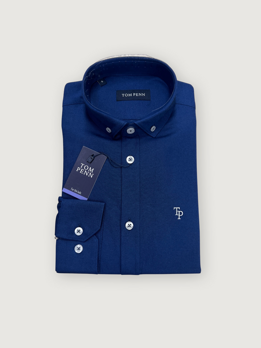 TP330 Long Sleeve Button Down Shirt - Royal