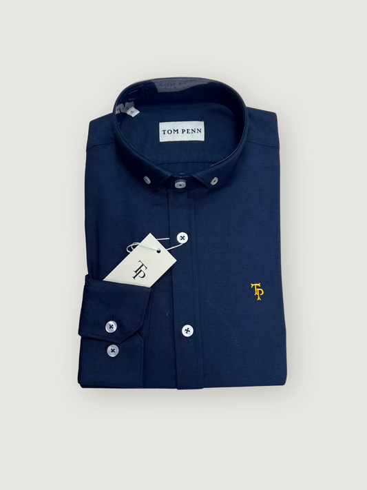 TP330 Long Sleeve Button Down Shirt - PL Navy