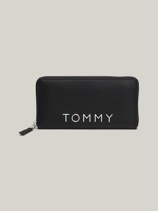 Tommy Jeans - City Logo Zip Around Wallet - Black