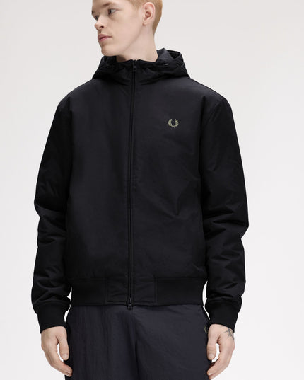 Hooded Brentham Jacket - Dark Airforce