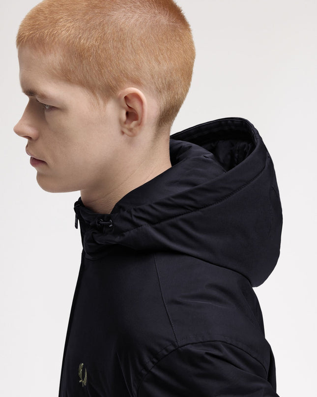 Hooded Brentham Jacket - Dark Airforce