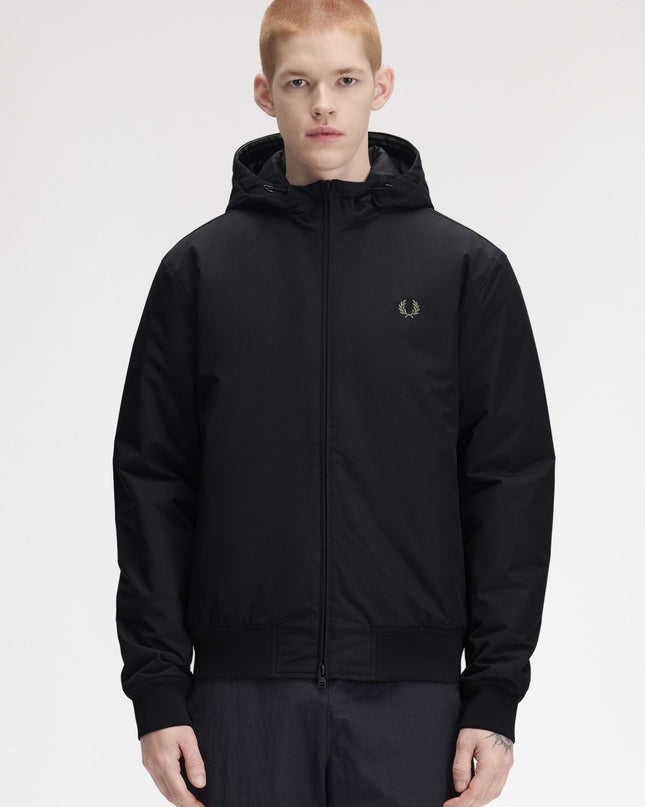 Hooded Brentham Jacket - Dark Airforce