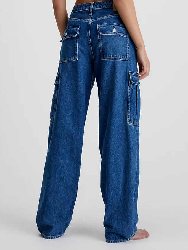 CALVIN KLEIN 90'S Straight Cargo Jeans