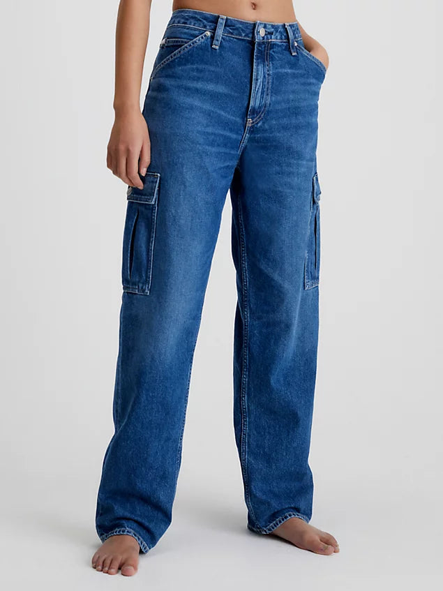 CALVIN KLEIN 90'S Straight Cargo Jeans