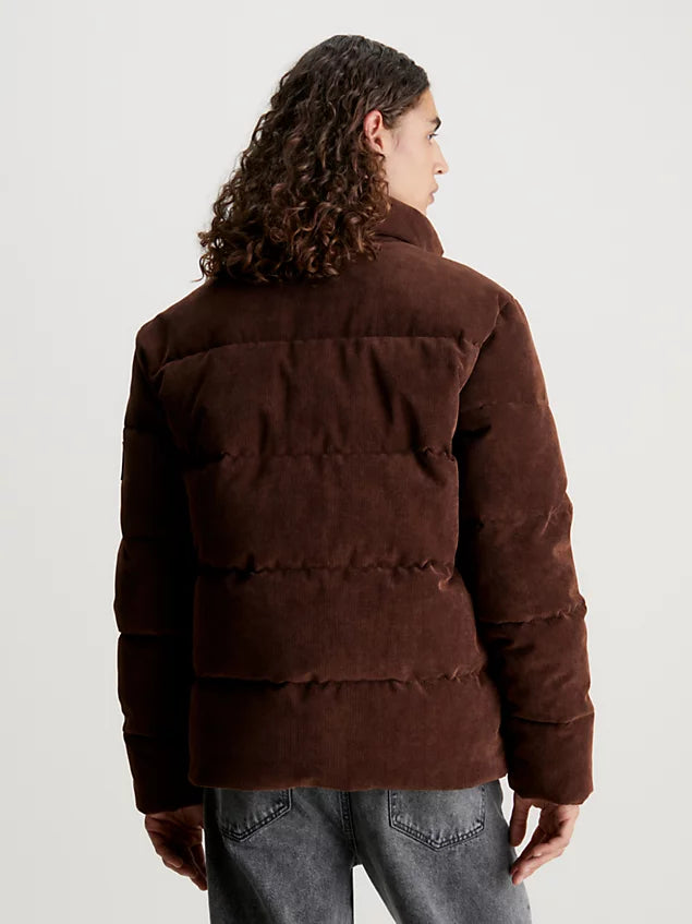 CALVIN KLEIN Oversized Corduroy Puffer Jacket