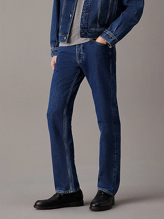 Calvin Klein Jeans - Standard Straight Jeans - Denim Dark