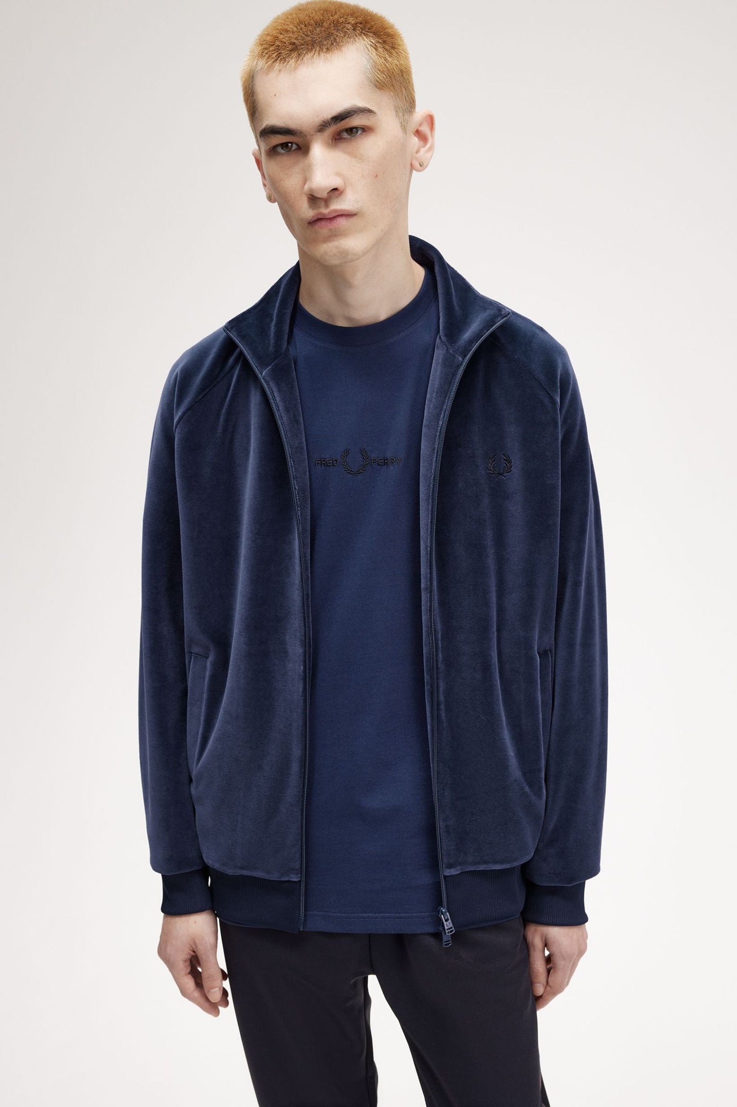 Fred Perry Velour Track Jacket