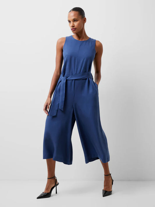FRENCH CONNECTION Arielle Jumpsuit - MIDNIGHT BLUE