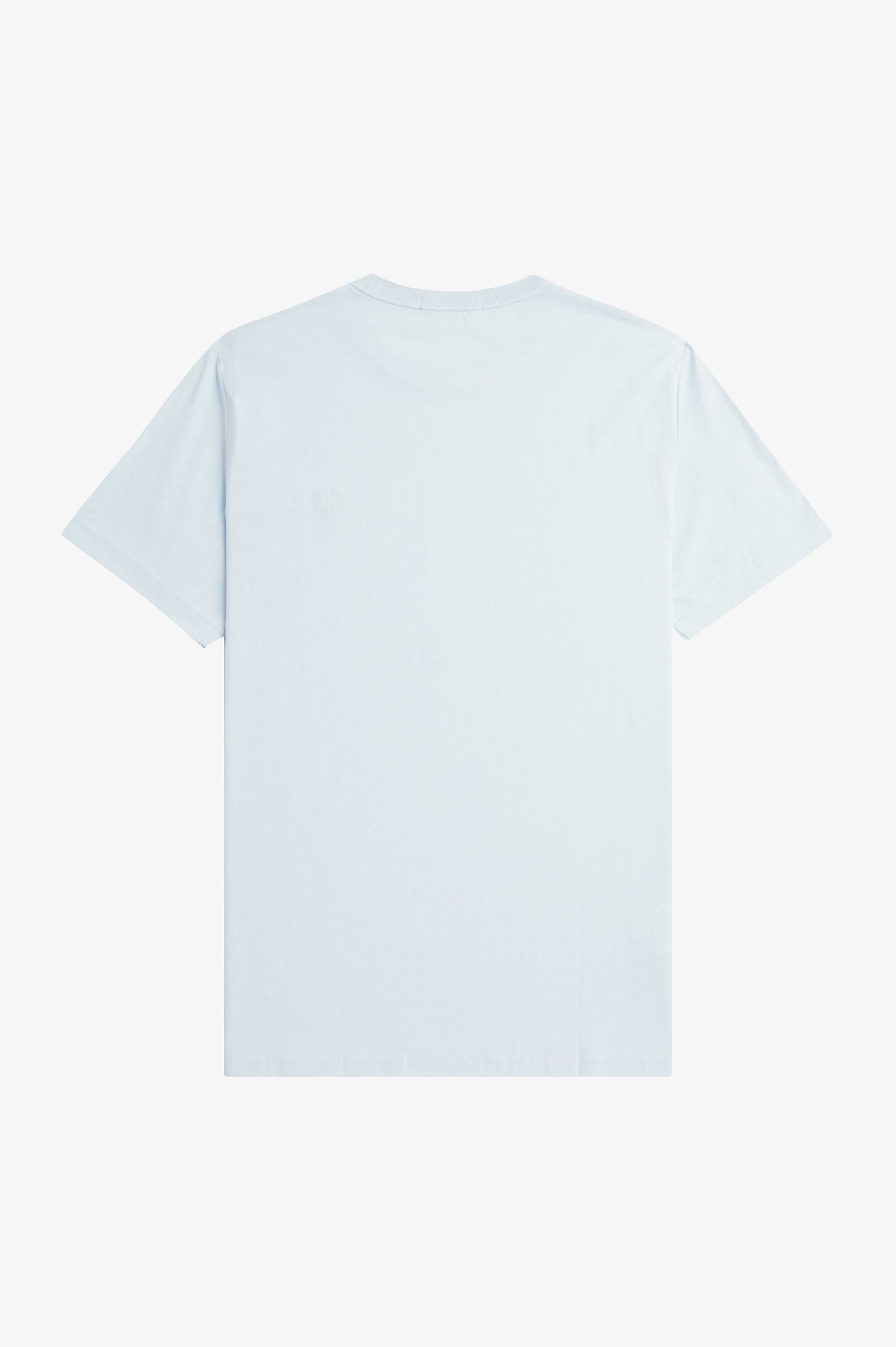 Fred Perry Crew Neck T-shirt - Light Ice/Midnight Blue