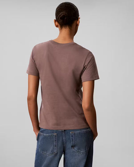 Monogram Crew Tee - Iron