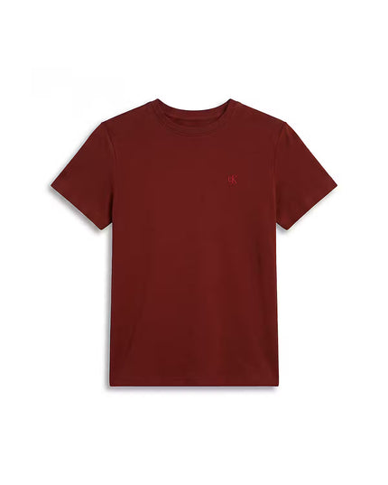 Monogram Crew Tee - Fired Brick