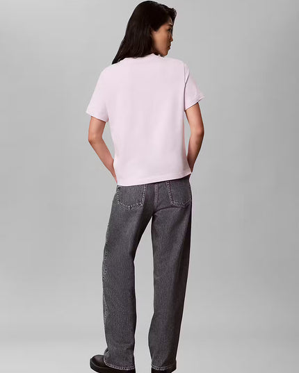 Hero Classic Monologo Crew Neck Tee - Crystal Blush