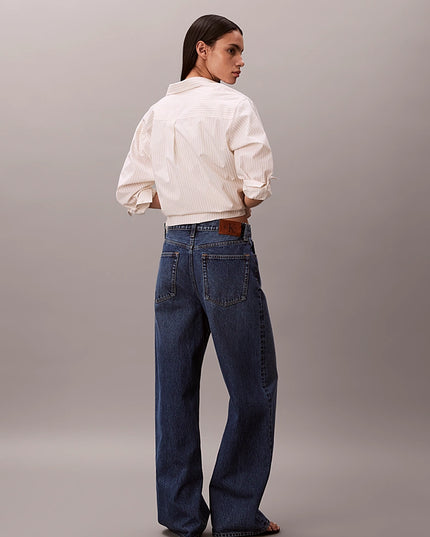 Wide Leg Jeans - Indigo Julius