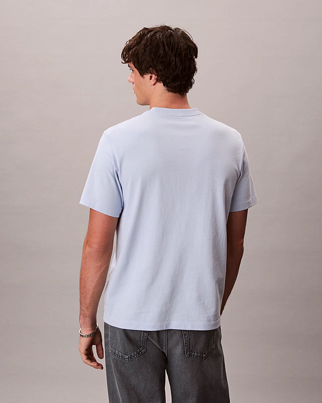 CK Monogram Logo T-Shirt - Breezy Blue