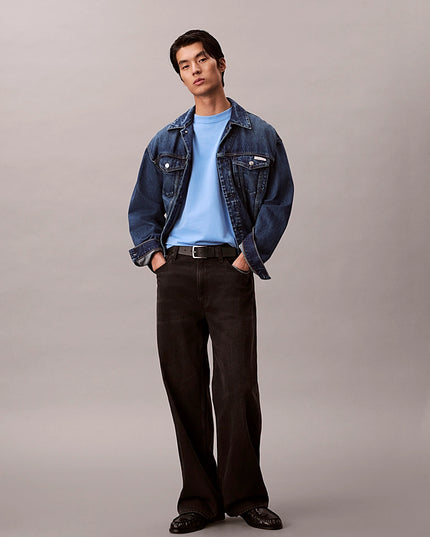 CK Monogram T-Shirt - Blue Descent