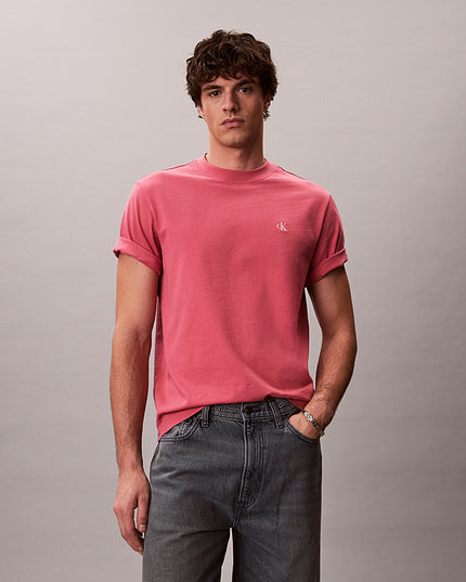 CK Monogram T-Shirt - Brilliant Pink