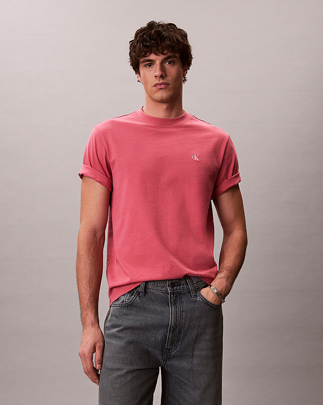 CK Monogram T-Shirt - Brilliant Pink