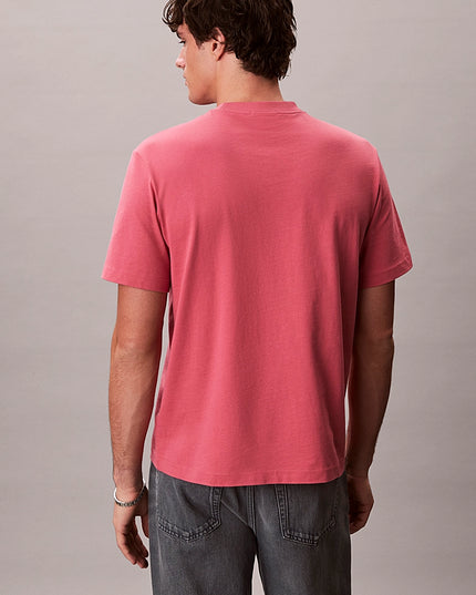 CK Monogram T-Shirt - Brilliant Pink