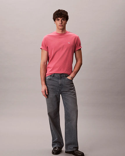 CK Monogram T-Shirt - Brilliant Pink