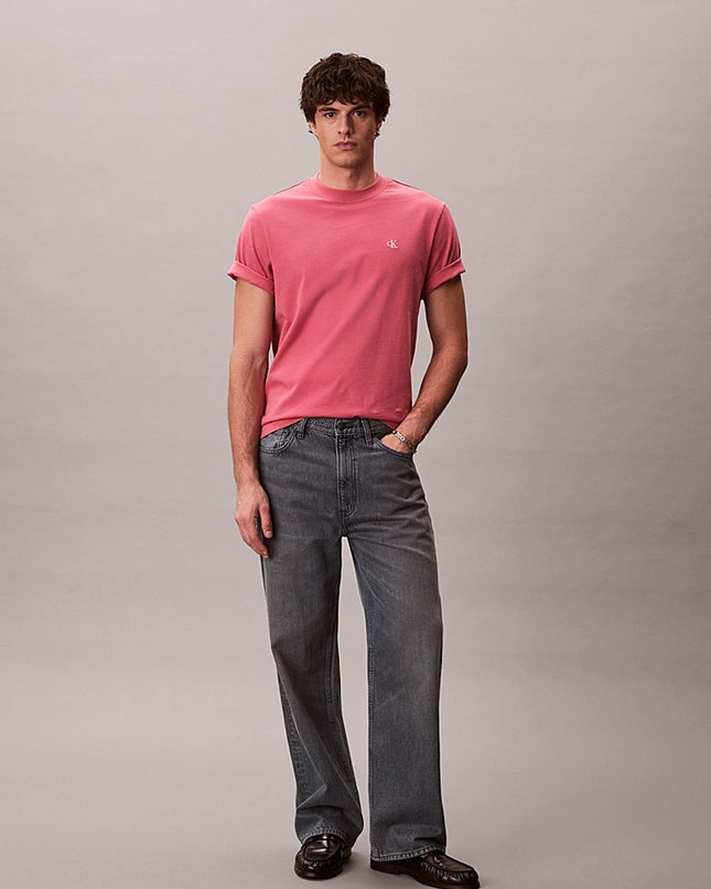 CK Monogram T-Shirt - Brilliant Pink