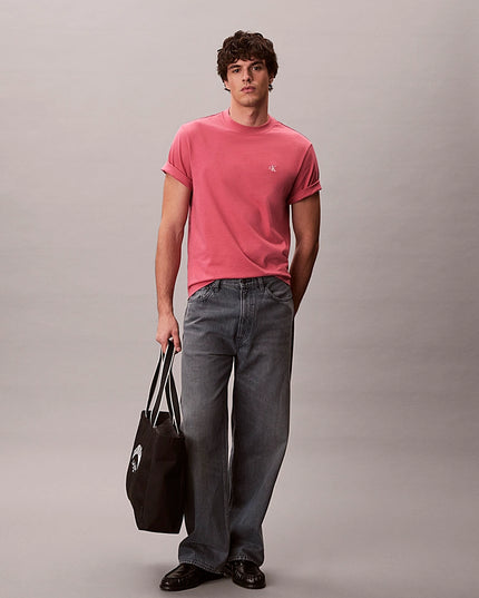 CK Monogram T-Shirt - Brilliant Pink