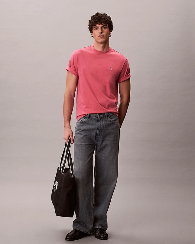 CK Monogram T-Shirt - Brilliant Pink