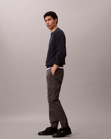 CK Skinny Twill Cargo Pants - Dark Grey