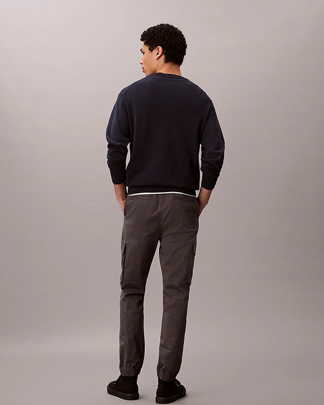 CK Skinny Twill Cargo Pants - Dark Grey