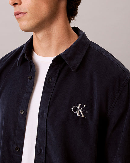 Cotton Corduroy Shirt - Dark Sapphire