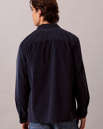Cotton Corduroy Shirt - Dark Sapphire
